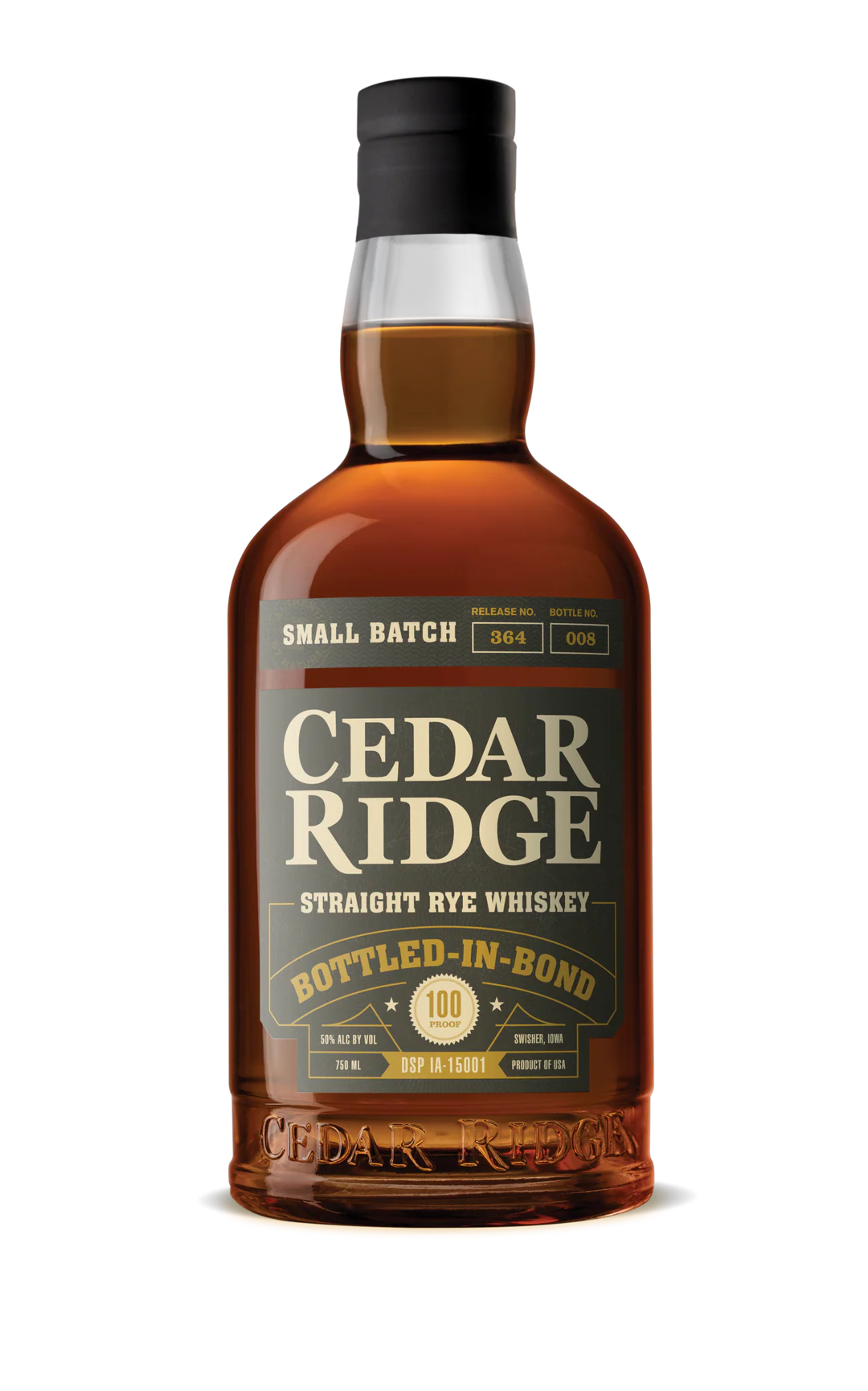 Cedar Ridge BIB Rye 750ml