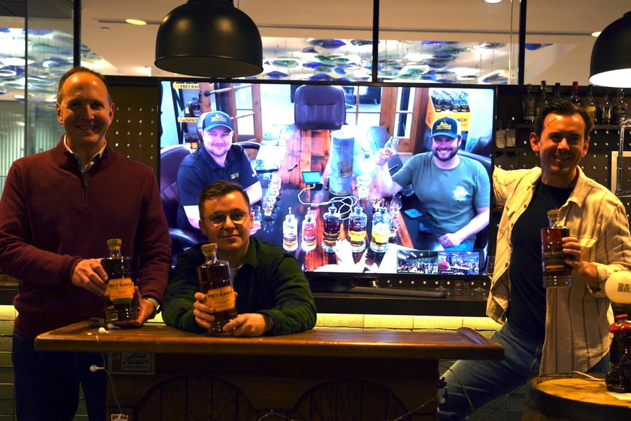 Virtual tasting with the Frey Ranch team joining from Nevada