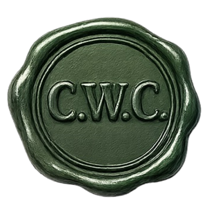 Green wax seal