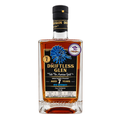 Driftless Glen 7.5 Year Rye "Swisher Sweet", Whacked Out Whiskey Club Pick