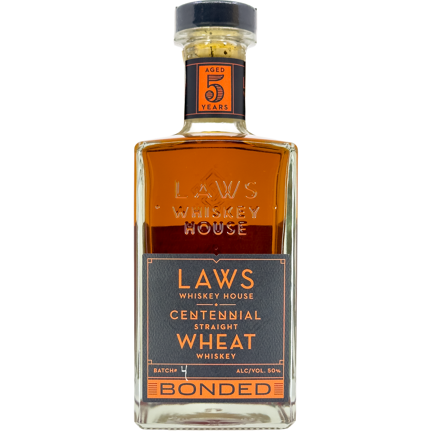 Laws Centennial Wheat Bonded 5 year 750ml