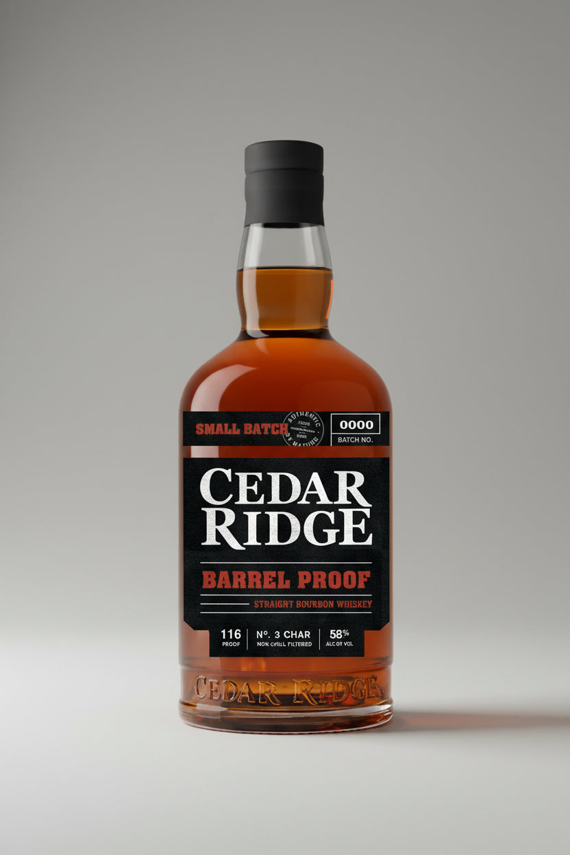 Cedar Ridge Barrel Proof 750ml