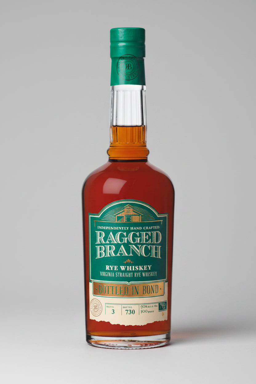 Ragged Branch Bottled in Bond Rye 750ml