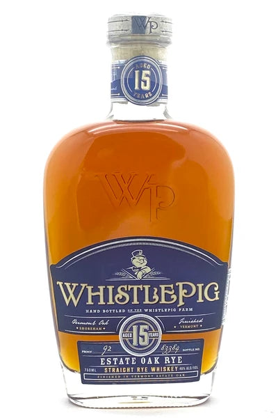 Whistlepig Estate Oak Rye 15 year
