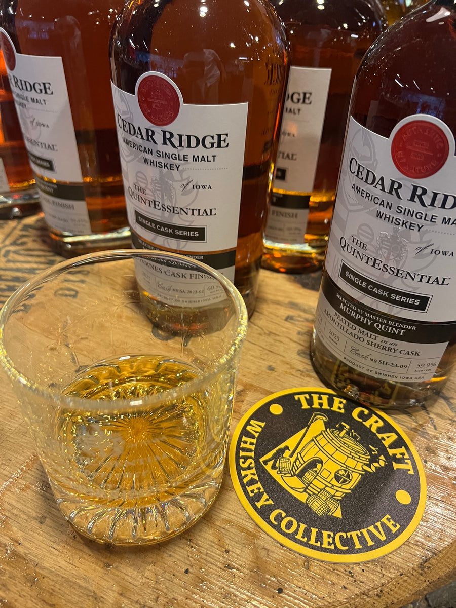 Cedar Ridge QuintEssential single cask pours
