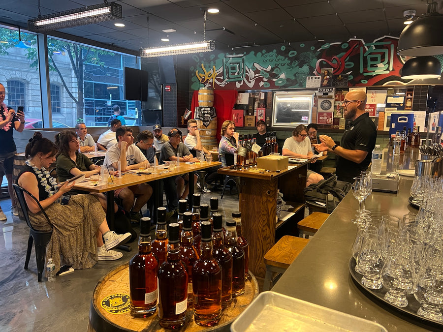 Murphy Quint leading the Cedar Ridge blending session
