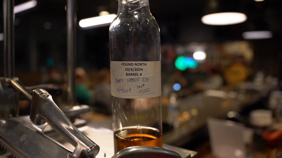 A Found North barrel sample