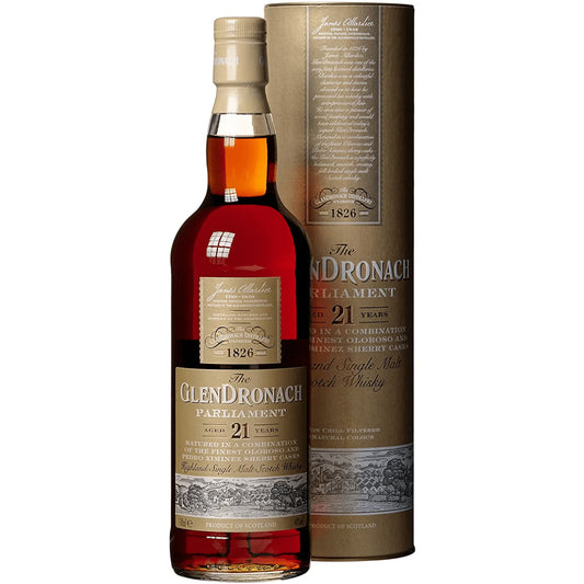 The GlenDronach Parliament 21 year 750ml