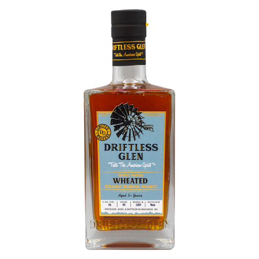Driftless Glen Distillery Single Barrel Wheated Straight Bourbon Whiskey 750ml